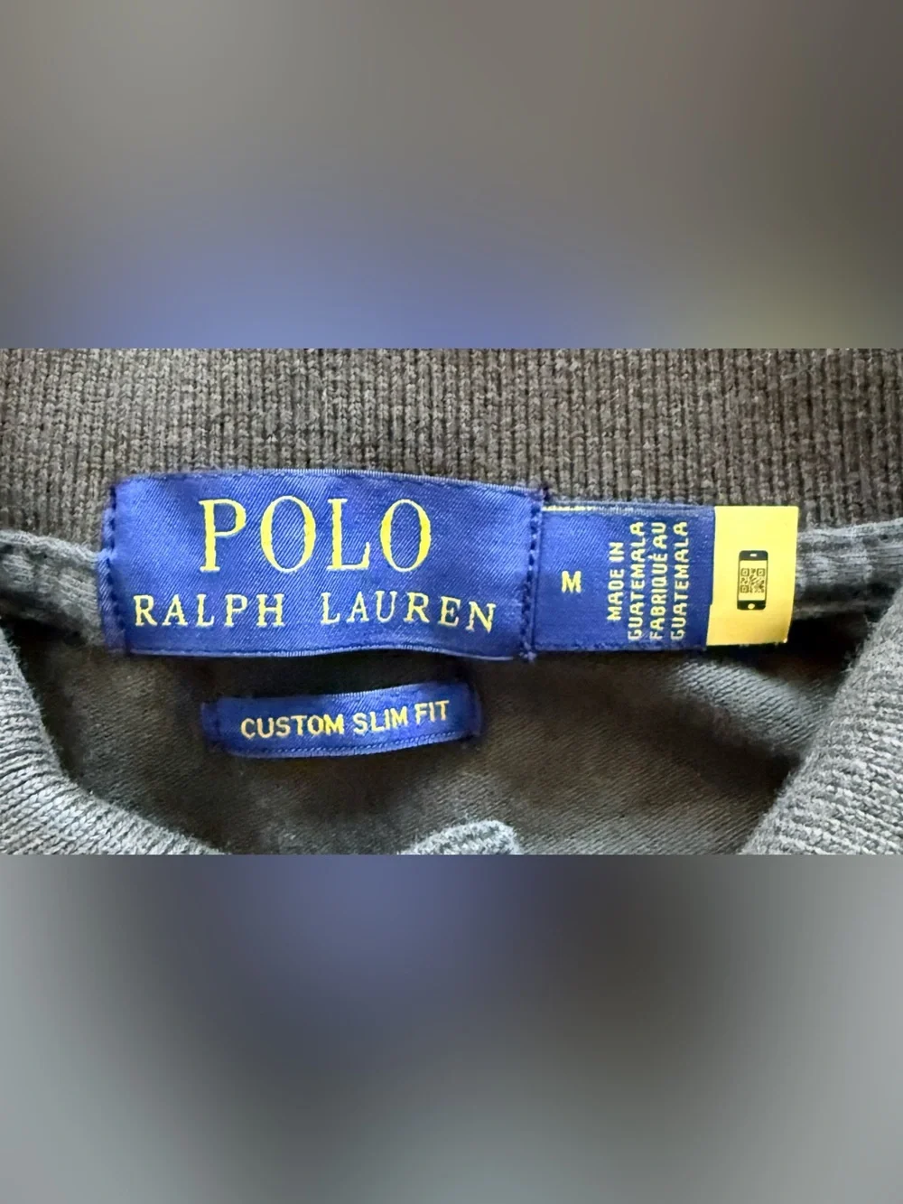 Ralph Lauren Olive Green Classic Polo with White Pony